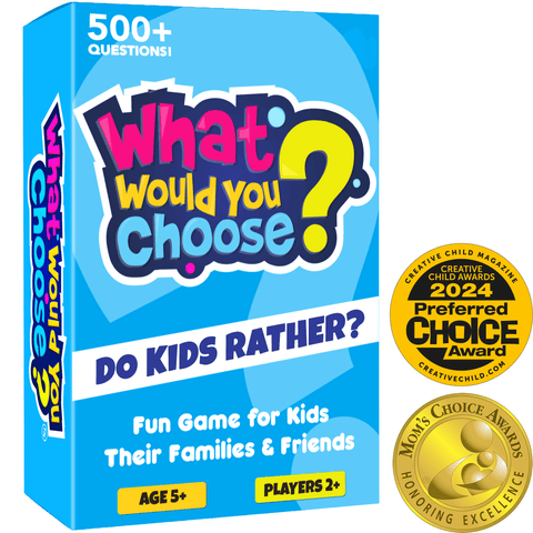 What Would You Choose? Trivia and Card Games for Kids & Family