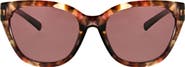 Hurley 55mm Cat Eye Polarized Sunglasses