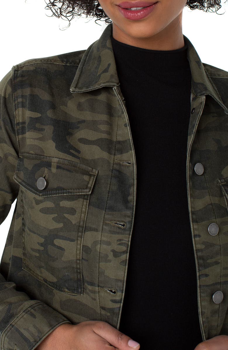 Liverpool Los Angeles x Living in Yellow Denim Jacket, Alternate, color,