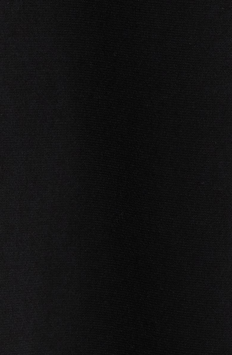 Anne Klein Pleat Neck Cap Sleeve Top, Alternate, color, Anne Black