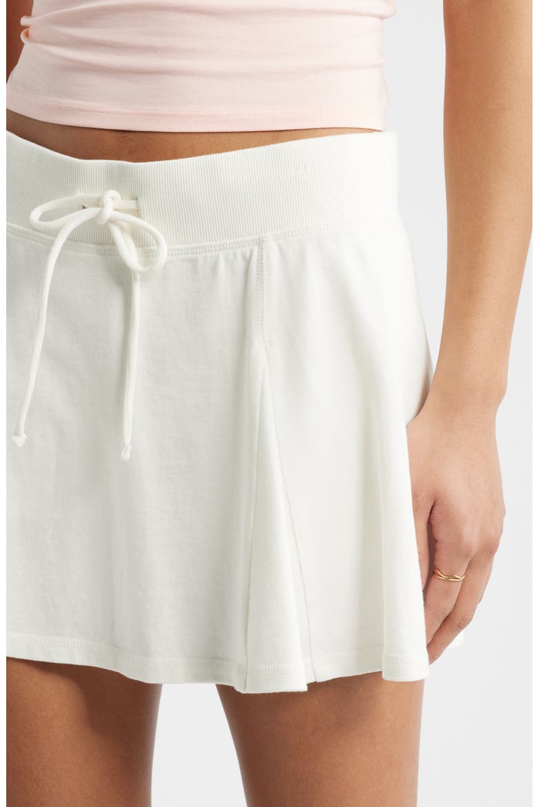 Terry Sporty Skort, Alternate, color, IVORY