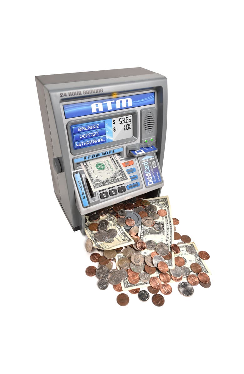 Dr. STEM Toys Talking ATM Bank Toy, Alternate, color,