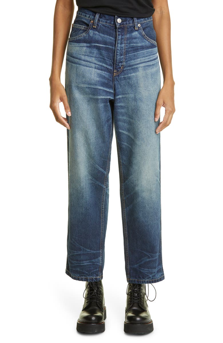 Junya Watanabe x Levi’s<sup>®</sup> High Waist Straight Leg Jeans, Main, color,