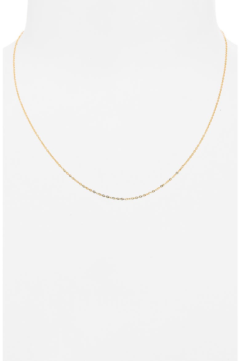 14K Gold Chain Necklace (Nordstrom Exclusive), Alternate, color, 14K YELLOW GOLD