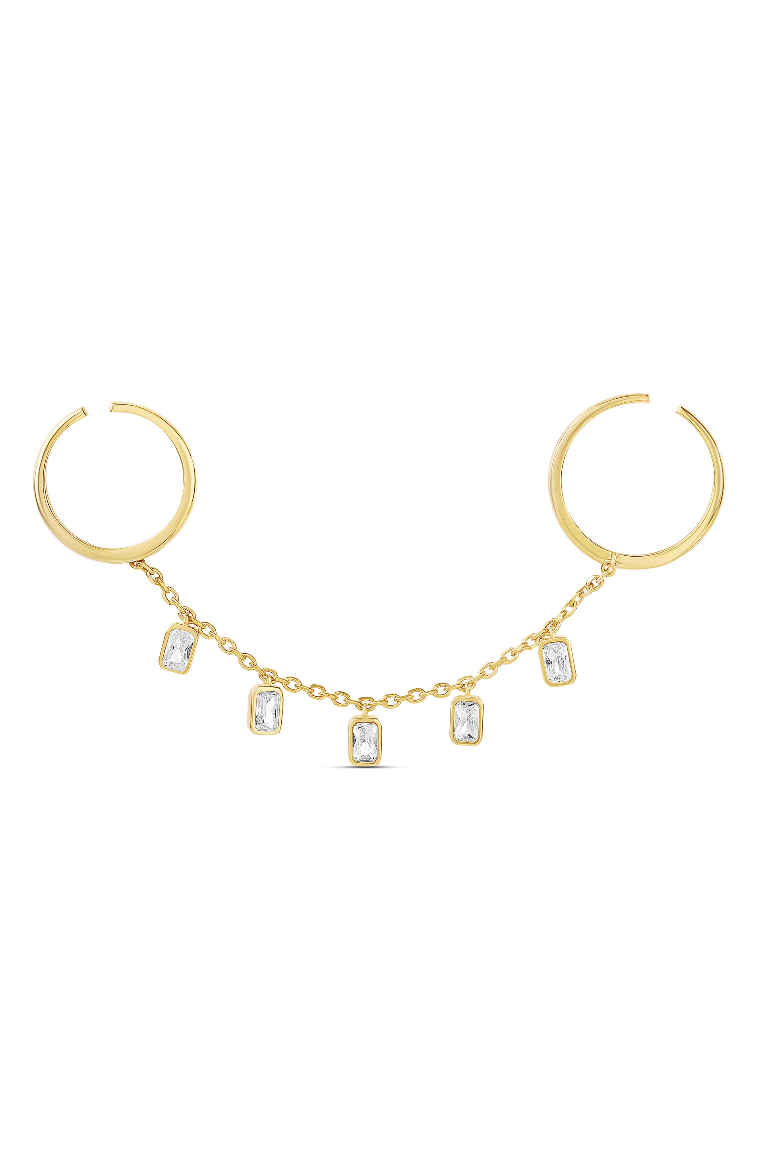 GOLD/ RECTANGLE SHAPE