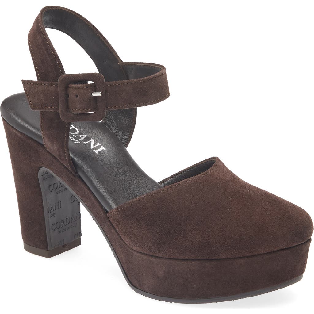 Cordani Torin Ankle Strap Platform Pump In Multi