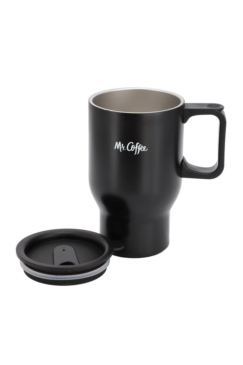 Javelin 2 Piece Thermal Bottle and Travel Mug Set, Alternate, color, Black