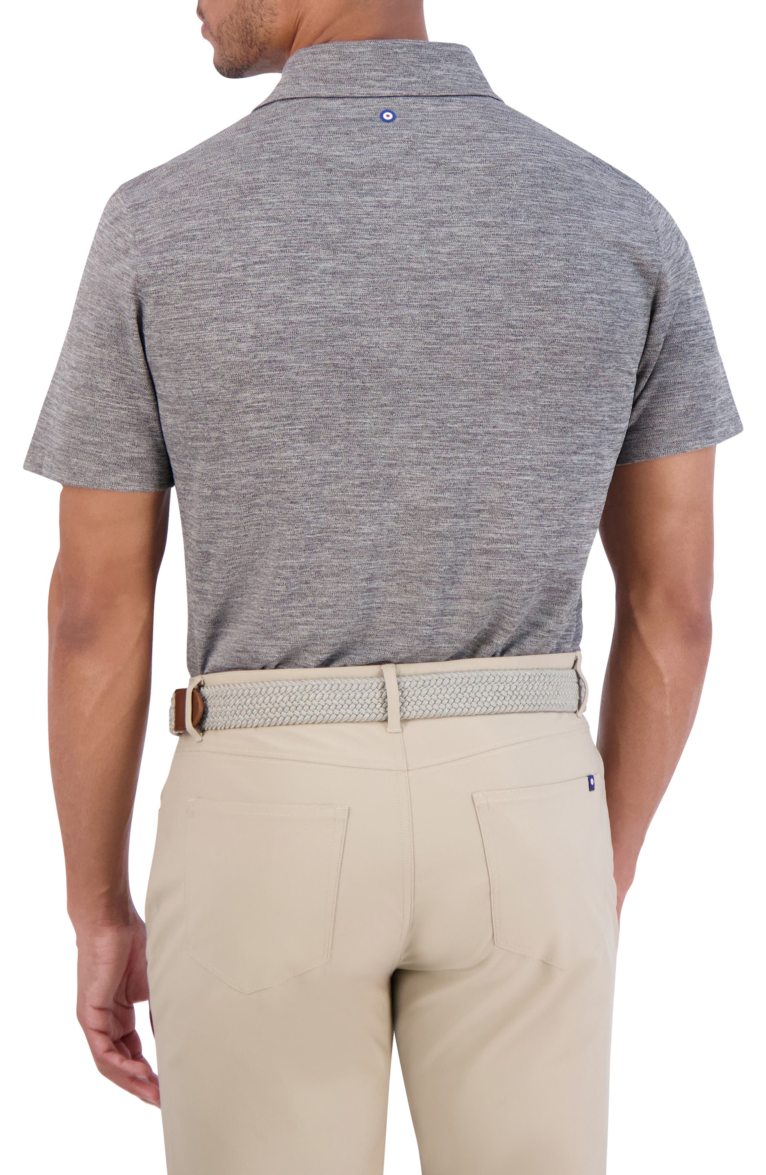 Yarn Dye Marl Performance Golf Polo - image 2