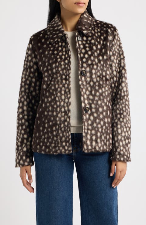 Faux Fur Short Jacket