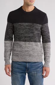 Ben Sherman Space Dye Crewneck Sweater