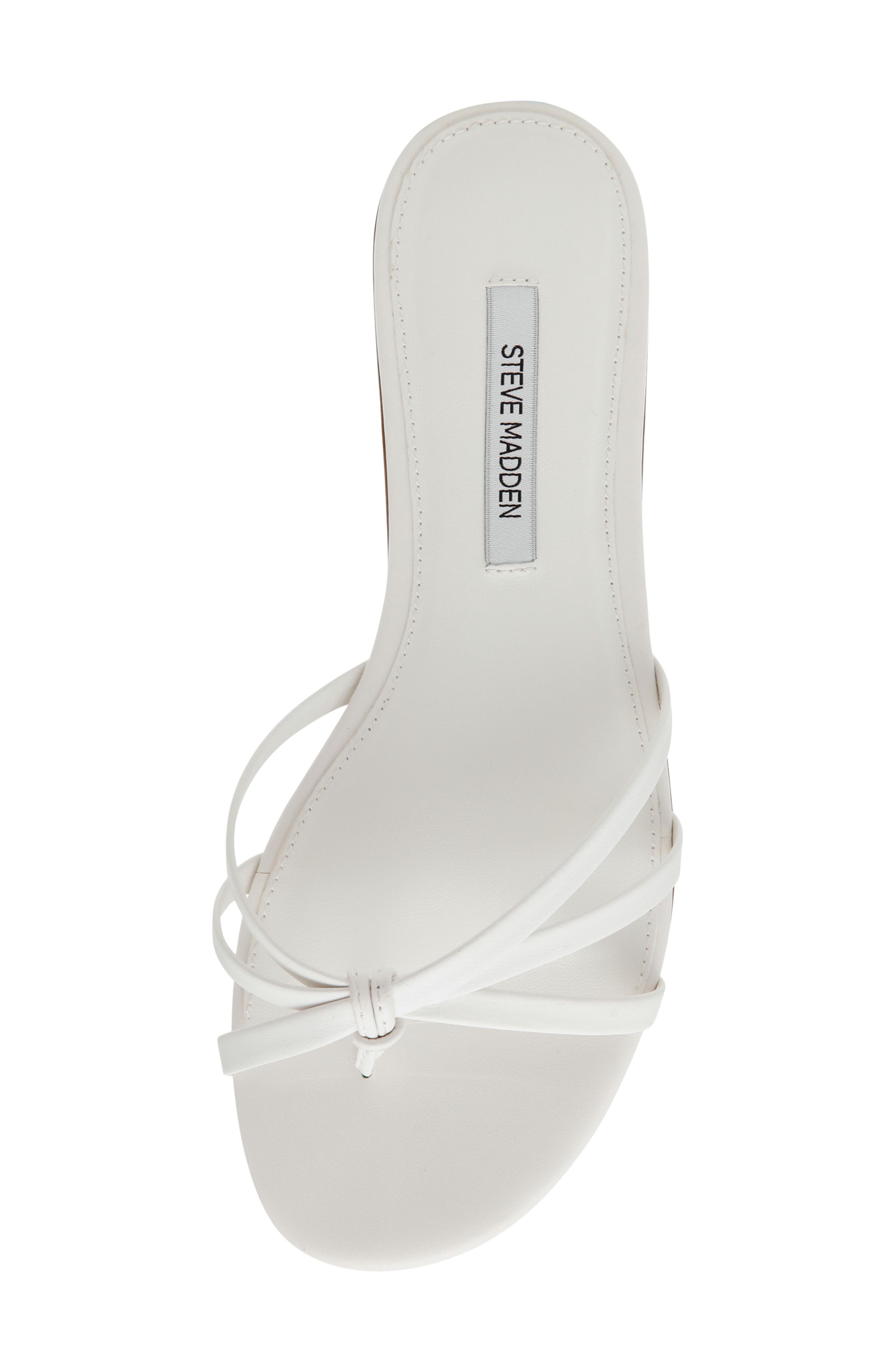 Calissi Flip Flop, Alternate, color, WHITE LEATHER