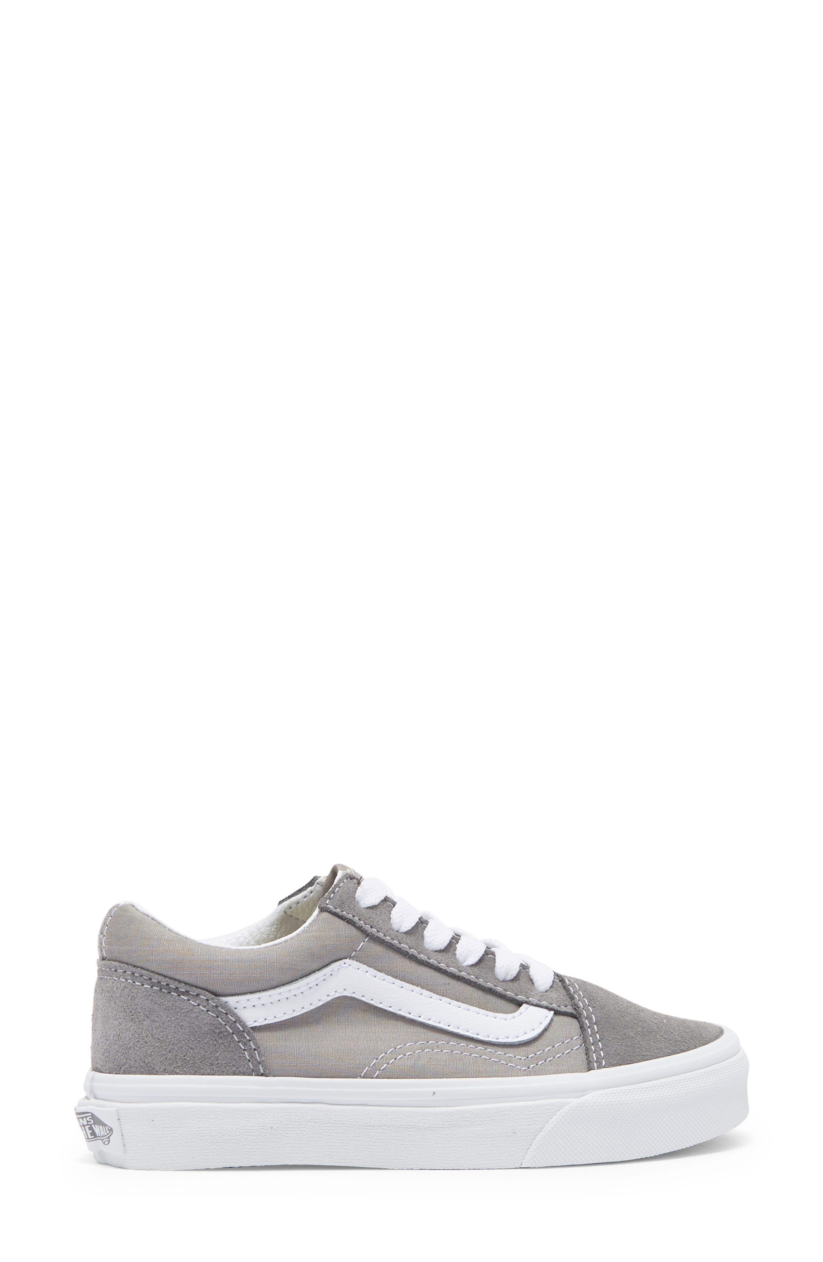 Kids' Old Skool Sneaker, Alternate, color, SUEDE GREY CHAMBRAY
