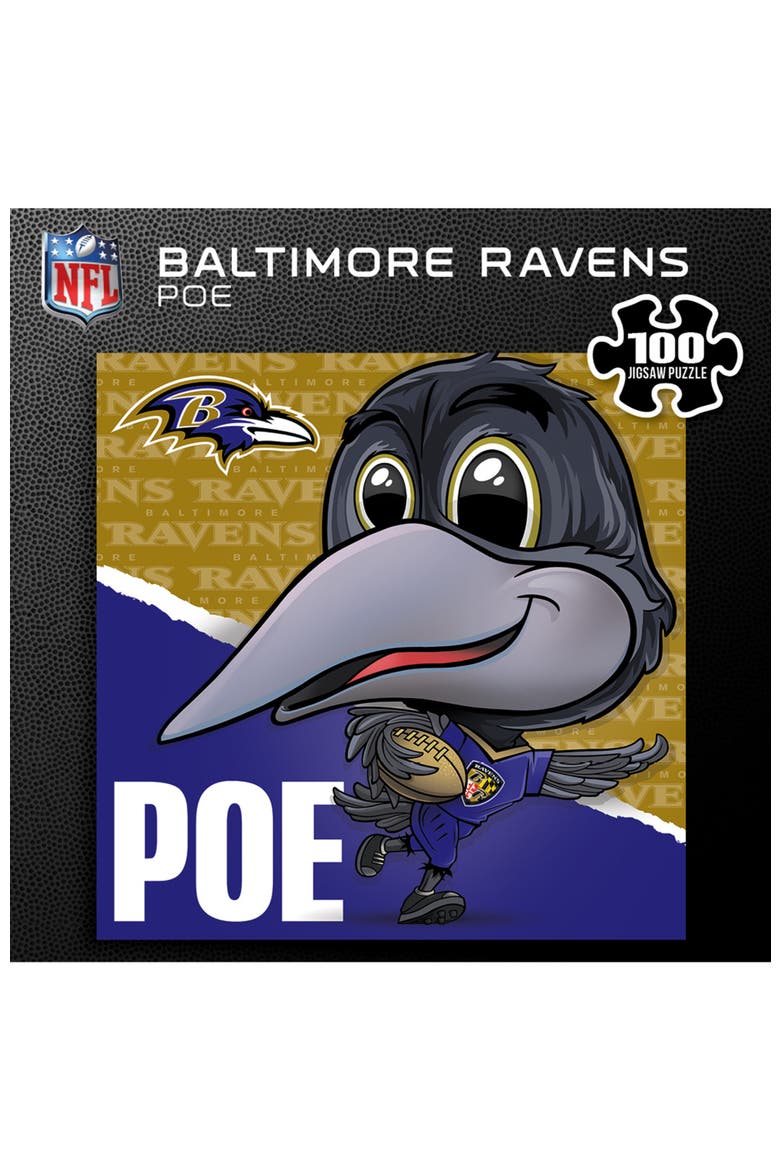 Baltimore Ravens Mascot 100 Piece Puzzle, Alternate, color, Multicolor