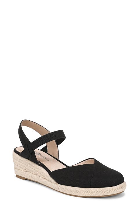 Pilar Slingback Espadrille Platform Wedge Sandal (Women)