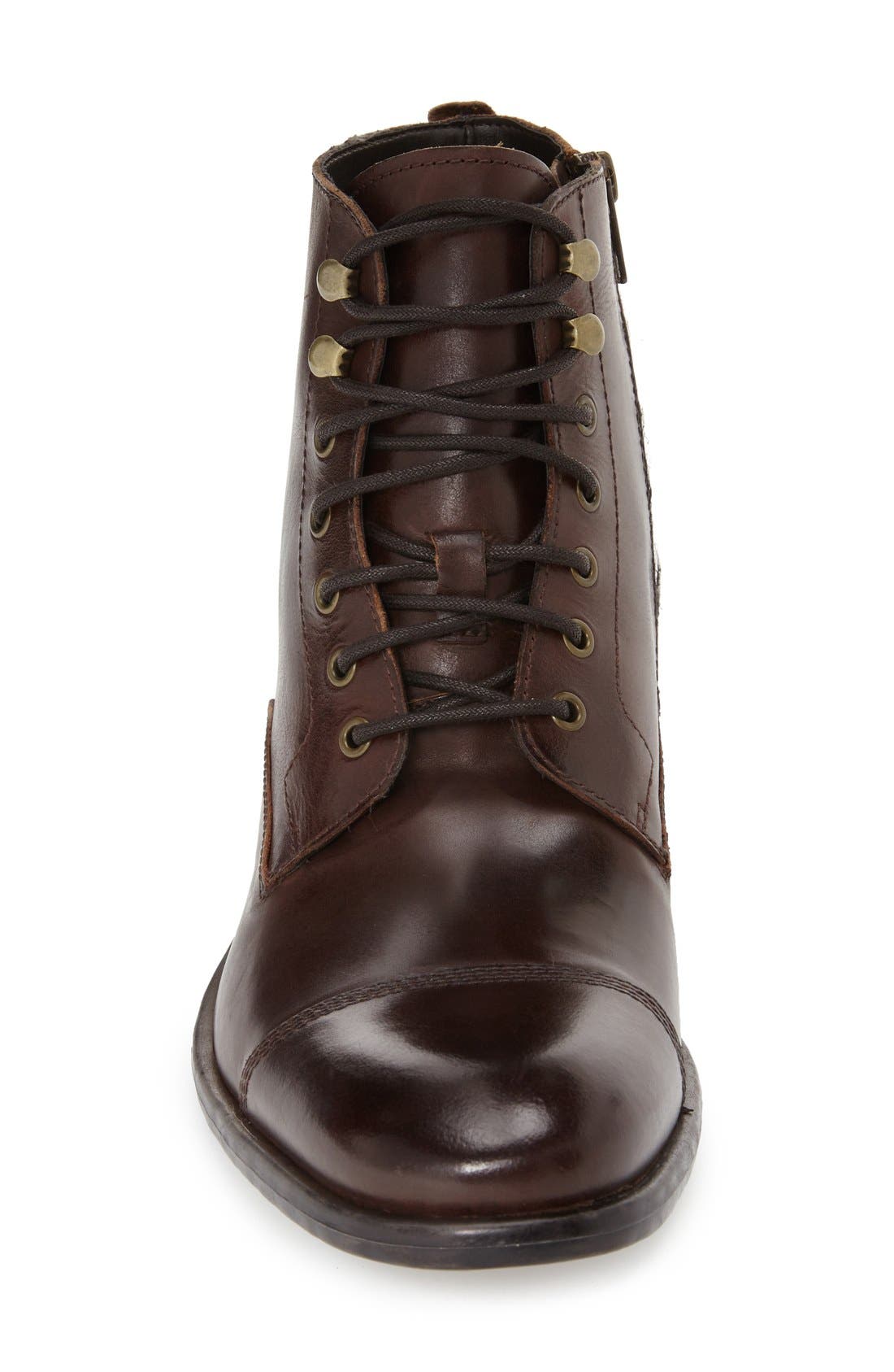Kenneth Cole New York 'Smash Bash' Cap Toe Zip Boot, Alternate, color, 
