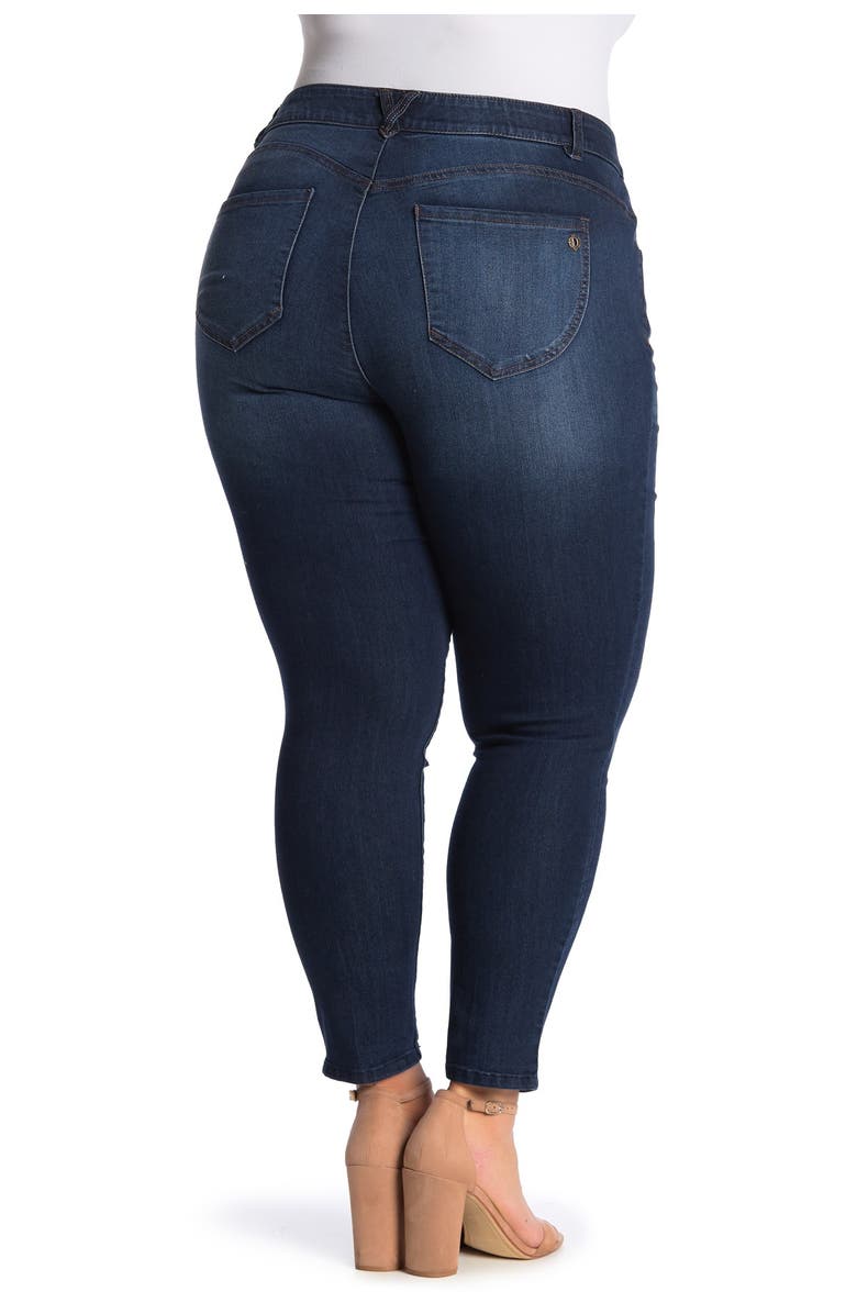 Democracy AB Tech Skinny Ankle Jeans, Alternate, color, Blue