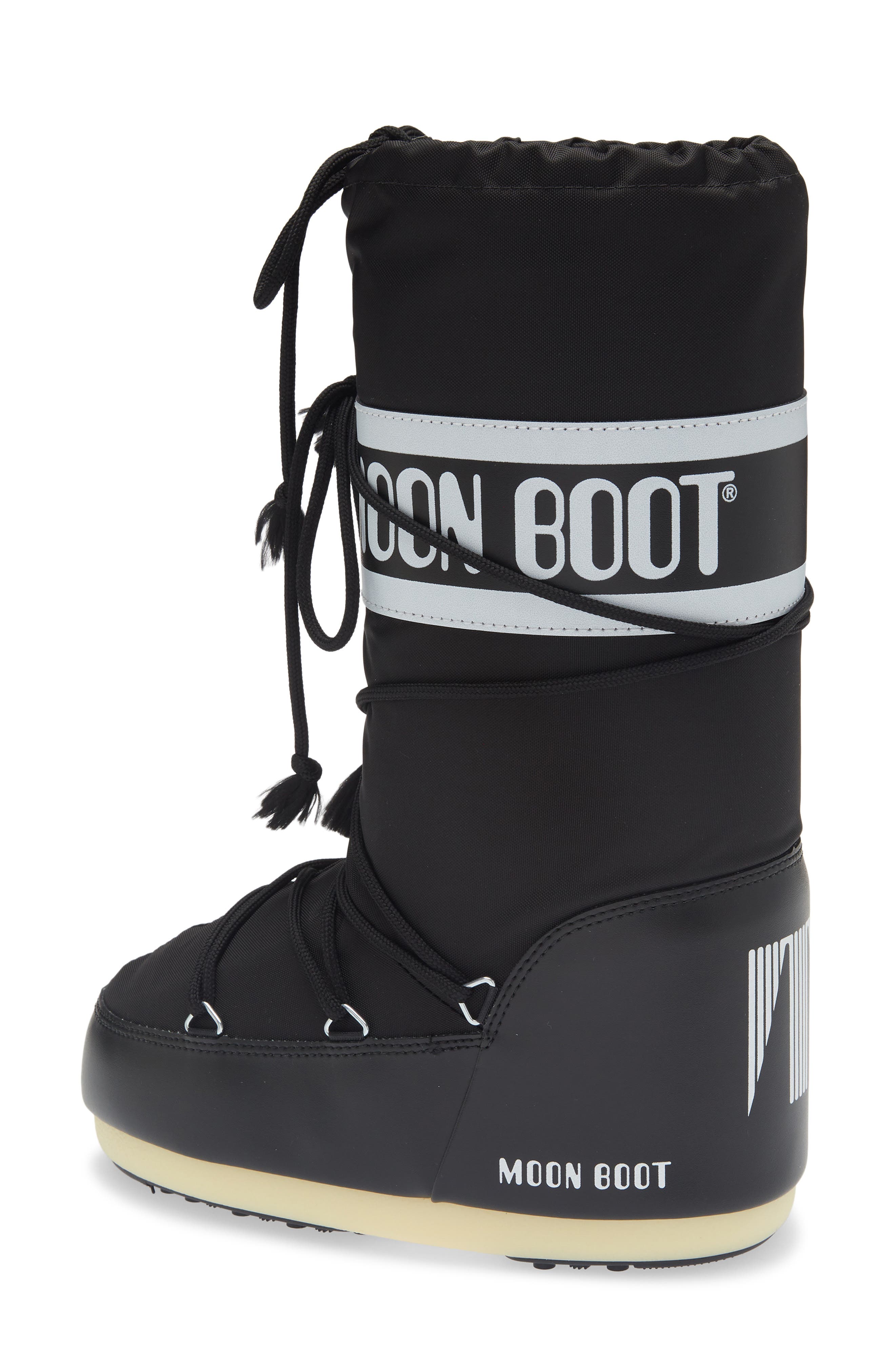 Moon Boot<sup>®</sup> Icon Water Repellent Boot, Alternate, color, Black