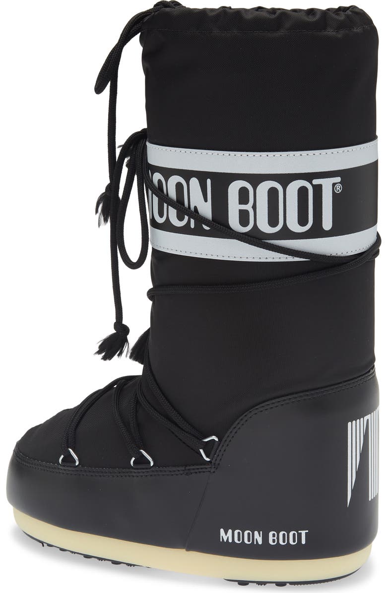 Moon Boot<sup>®</sup> Icon Water Repellent Boot, Alternate, color, Black