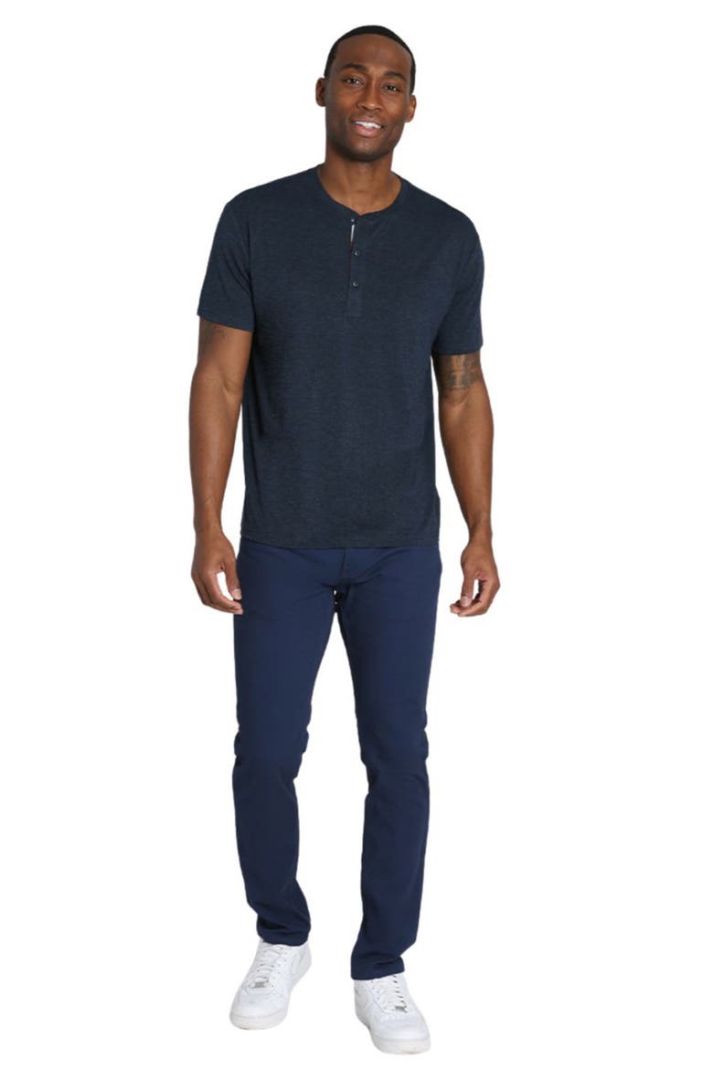 Henley T-Shirt, Alternate, color, DARK BLUE