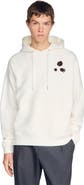 SANDRO Oversized floral print sweatshirt