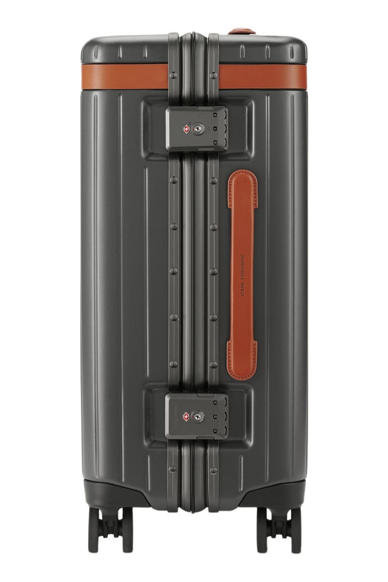 The Carry-on Suitcase, Alternate, color, Grey / Cognac