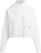 Favorite Daughter The Next Chapter Cropped Button-Down Shirt