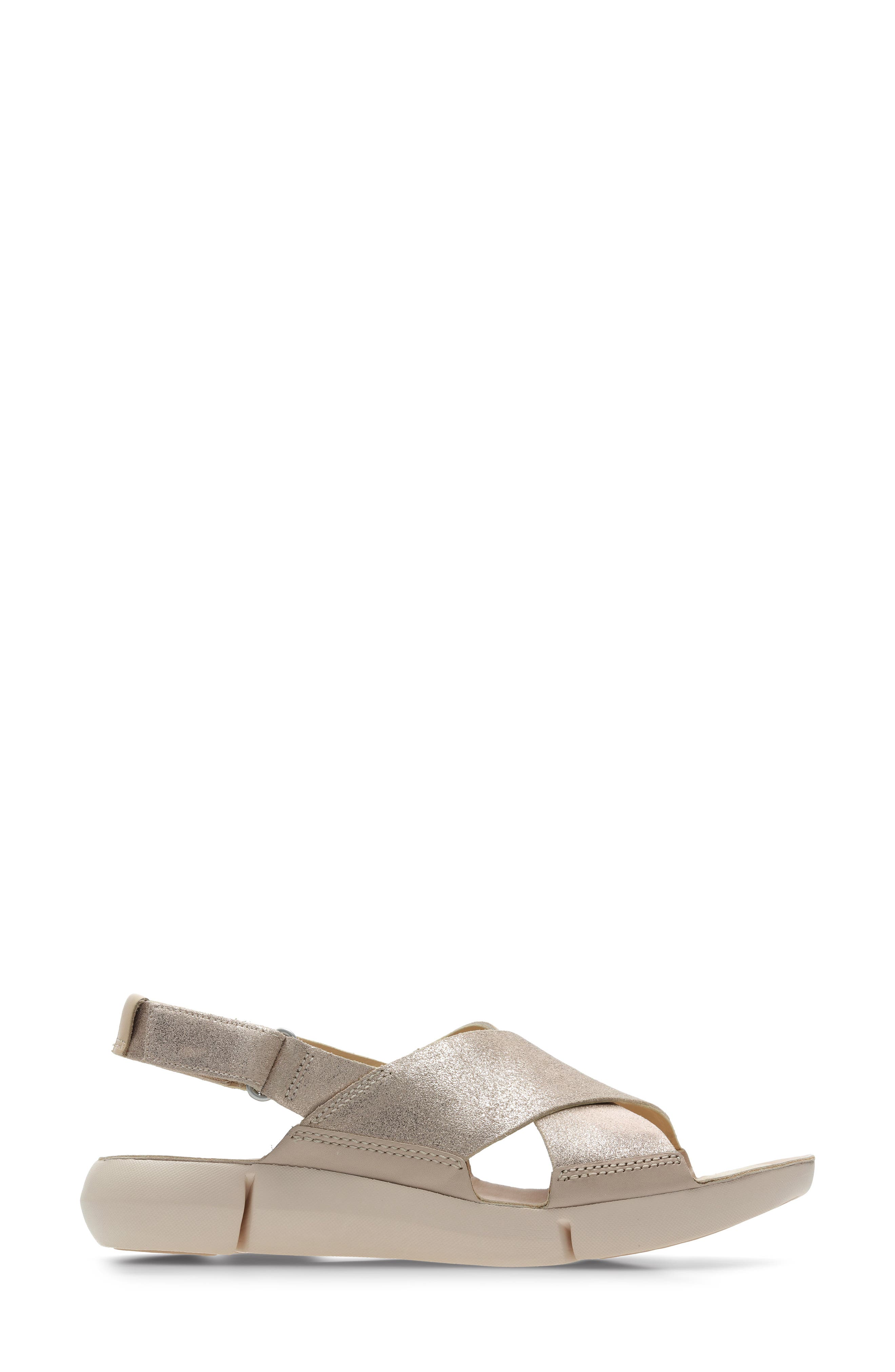 Tri Chloe Sandal, Alternate, color, BLUSH PINK METALLIC NUBUCK