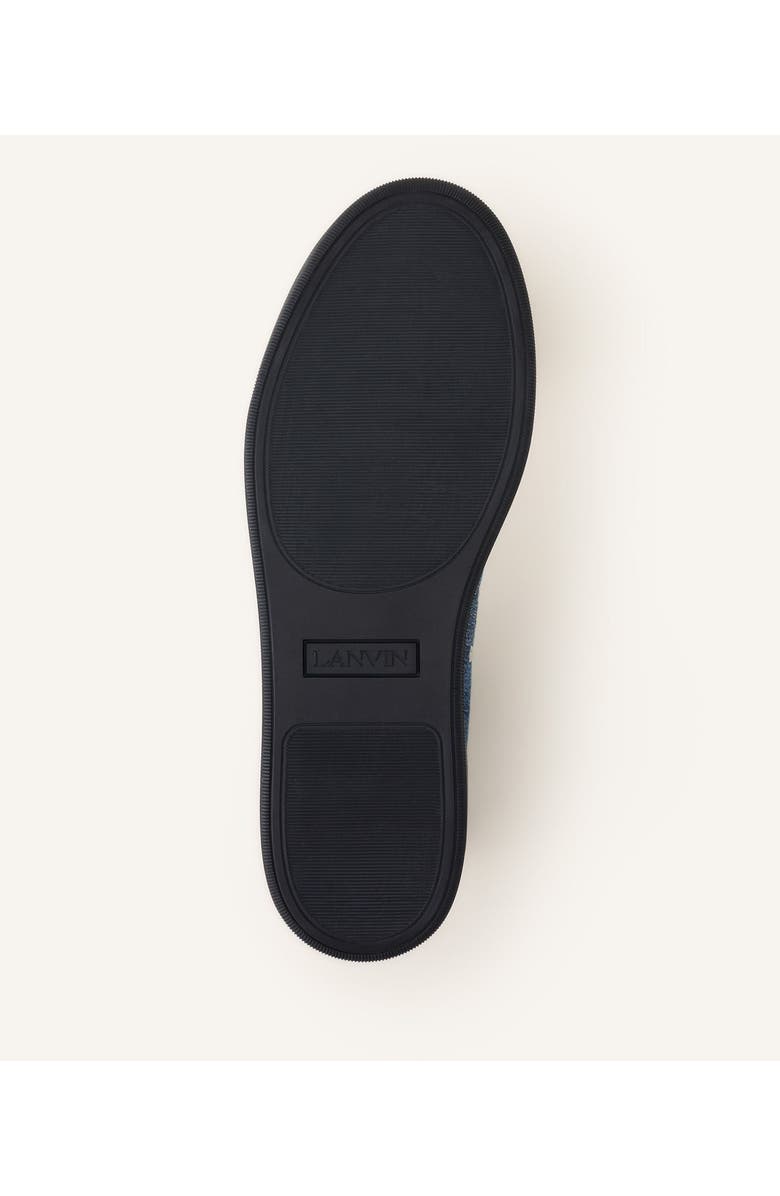 Lanvin Dbb1 High Top Denim Sneakers, Alternate, color, Blue Denim