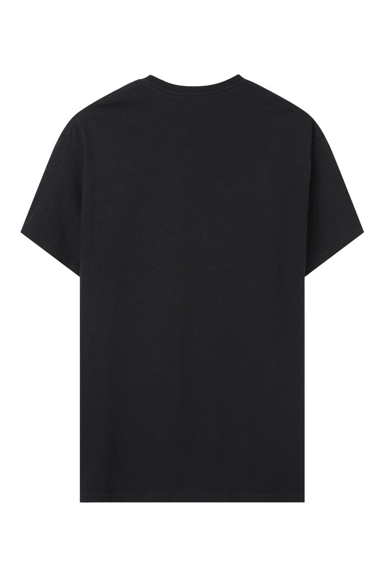 Las Vegas Raiders Cotton Graphic T-Shirt, Alternate, color, BLACK