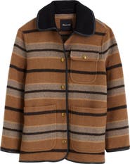 Madewell Stripe Chore Jacket