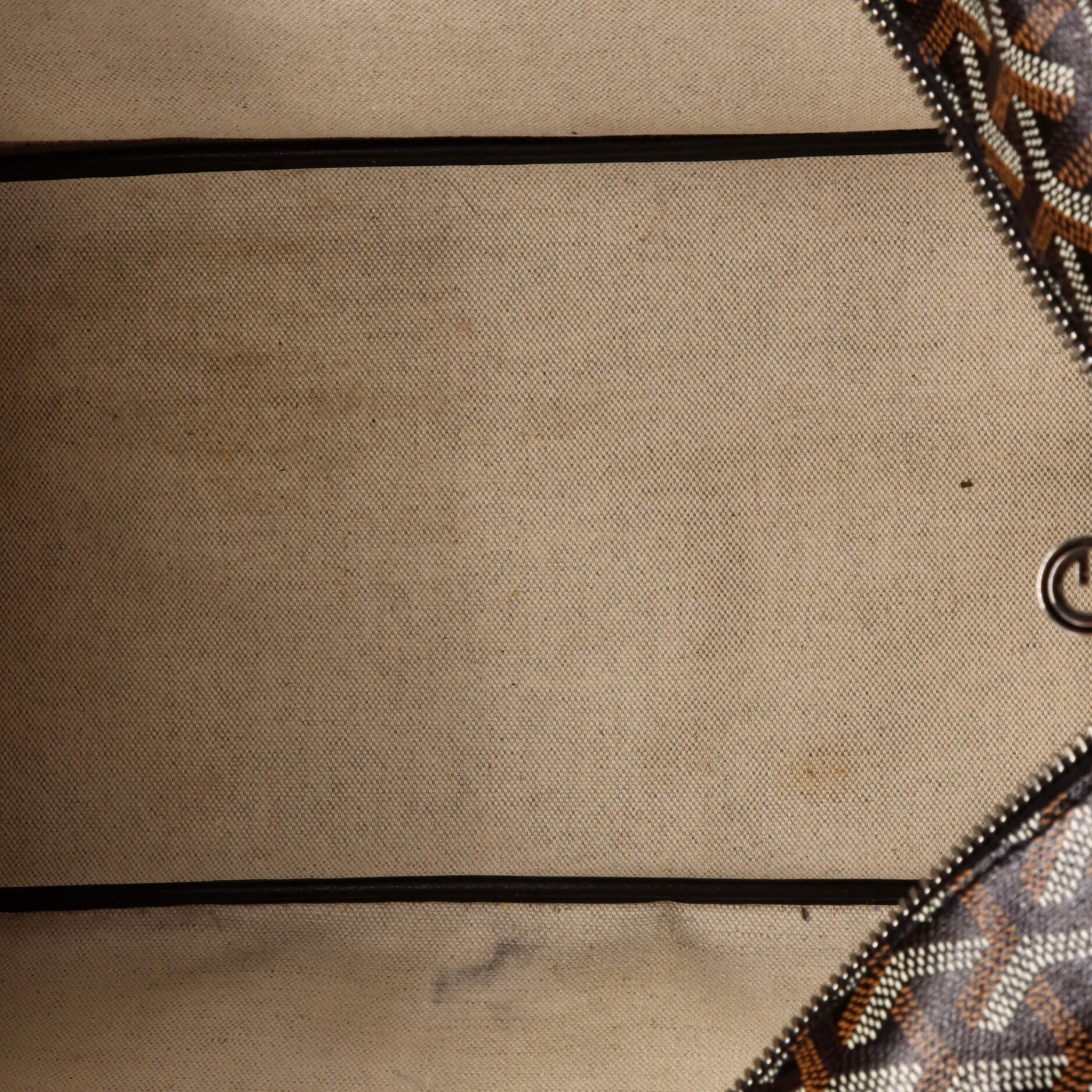 Pre-Owned Goyard Artois Tote Coated Canvas MM, Alternate, color, Black