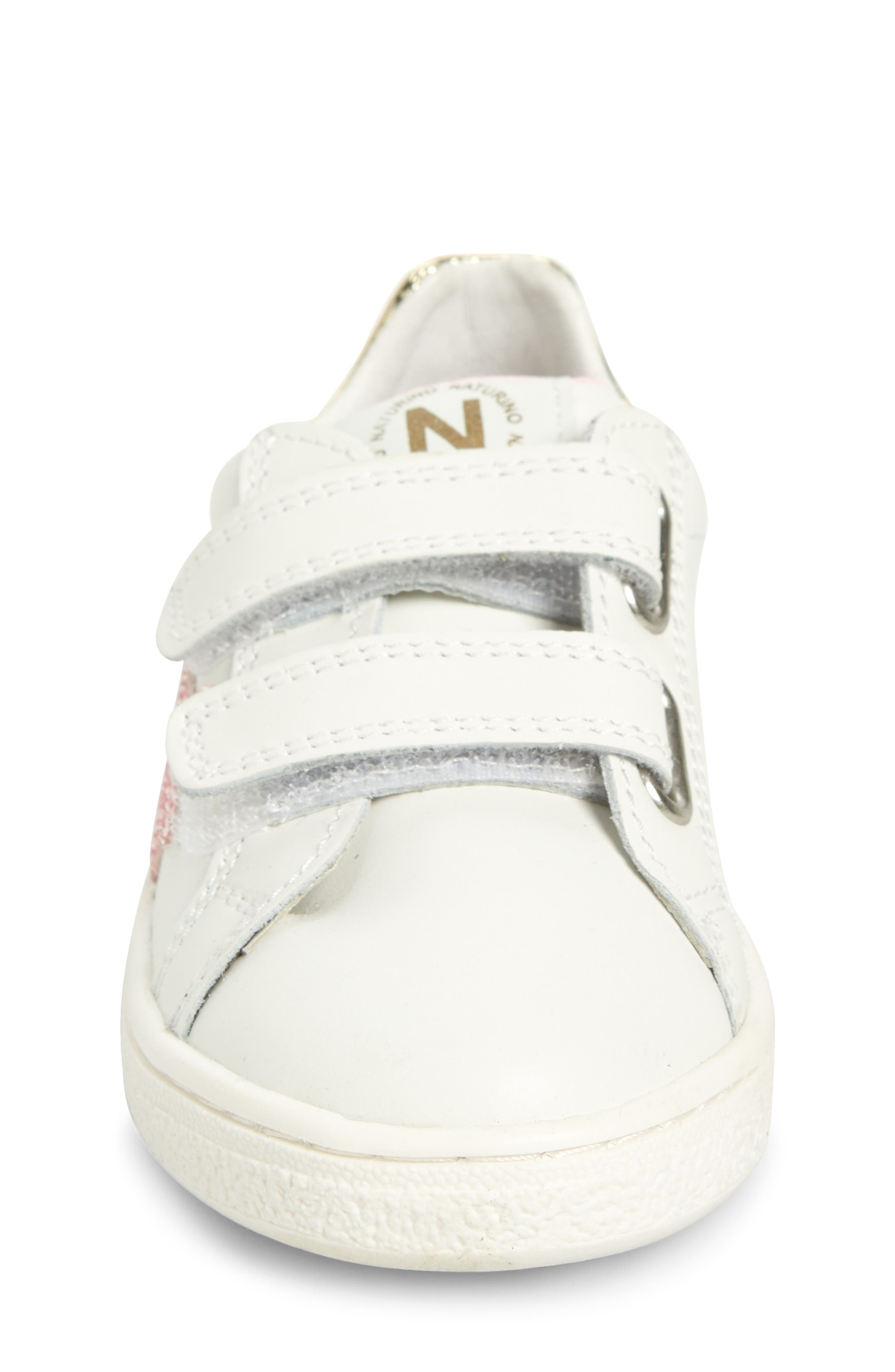 Pinn Sneaker, Alternate, color, WHITE-PINK-PLATINUM