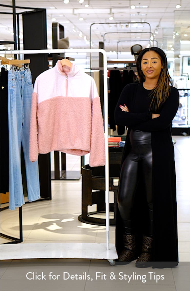 Ditsy Daisy Aria Quarter-Zip Pullover, sales video thumbnail