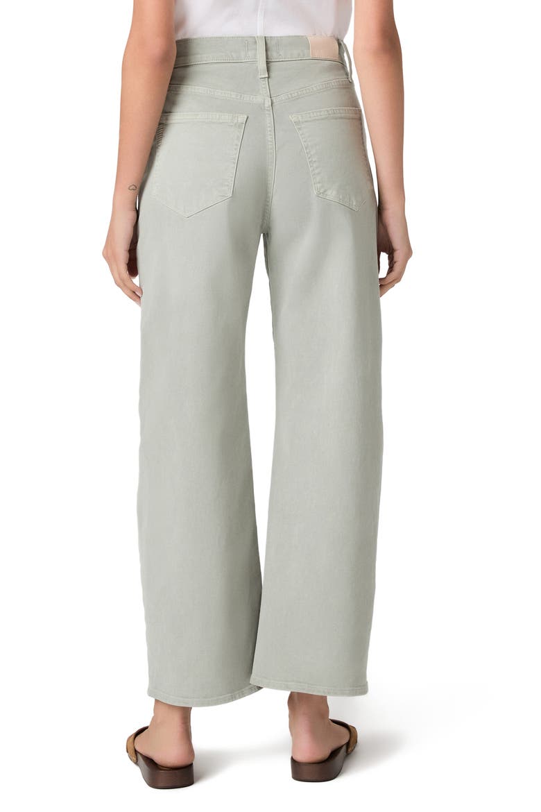 Arellia High Waist Ankle Barrel Jeans, Alternate, color, VINTAGE SEAGLASS