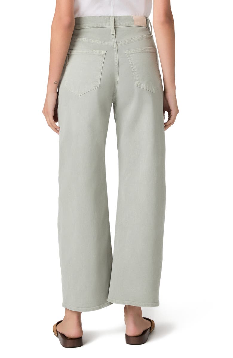 PAIGE Arellia High Waist Ankle Barrel Jeans, Alternate, color, Vintage Seaglass