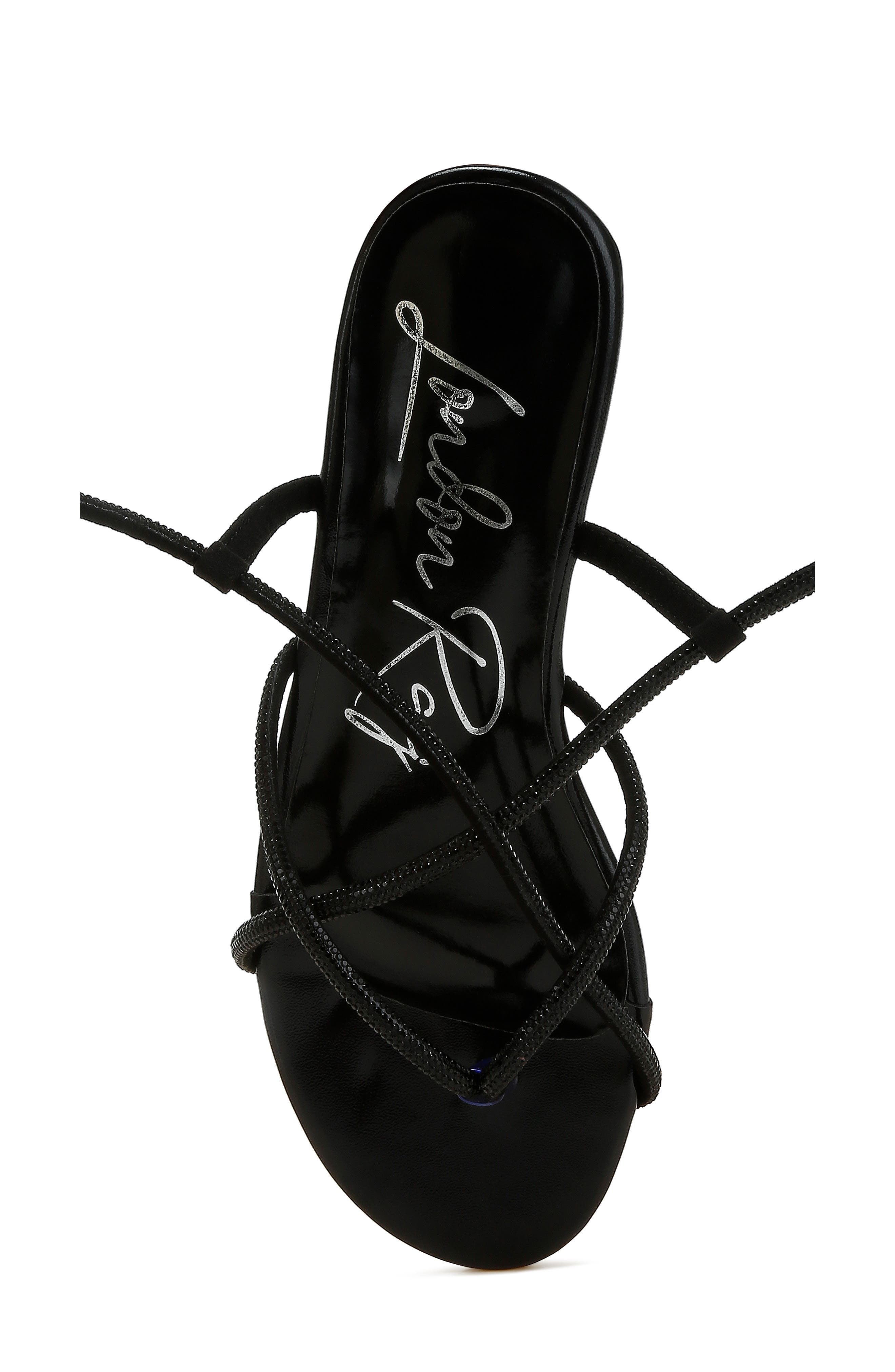 LONDON RAG Babbity Embellished Gladiator Sandal, Alternate, color, 