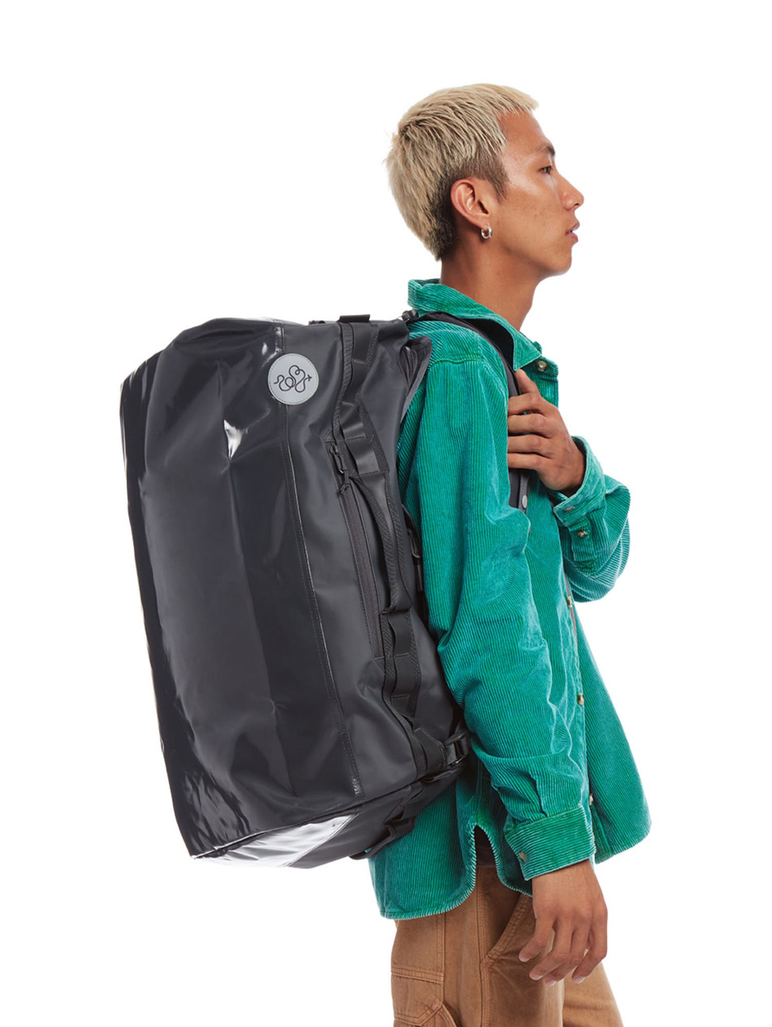 Baboon to the Moon Go-Bag Duffle Big 60L, Alternate, color, Grey