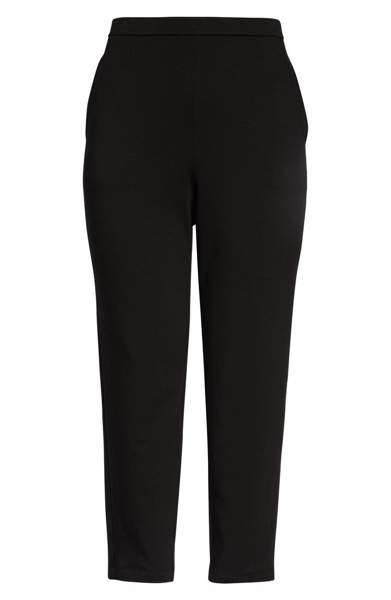 Eileen Fisher Slouch Fleece Ankle Pants, Alternate, color, 