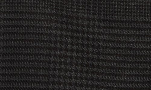Alice And Olivia Alice + Olivia Mace Houndstooth Miniskort In Charcoal Grey Melange