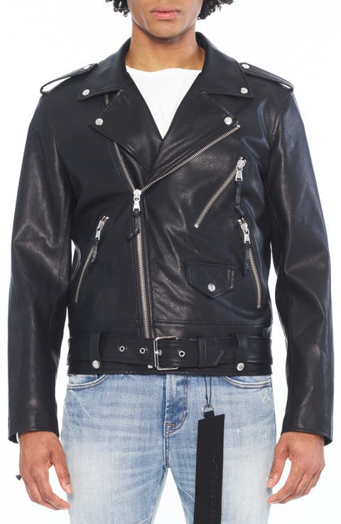 Faux Leather Moto Jacket