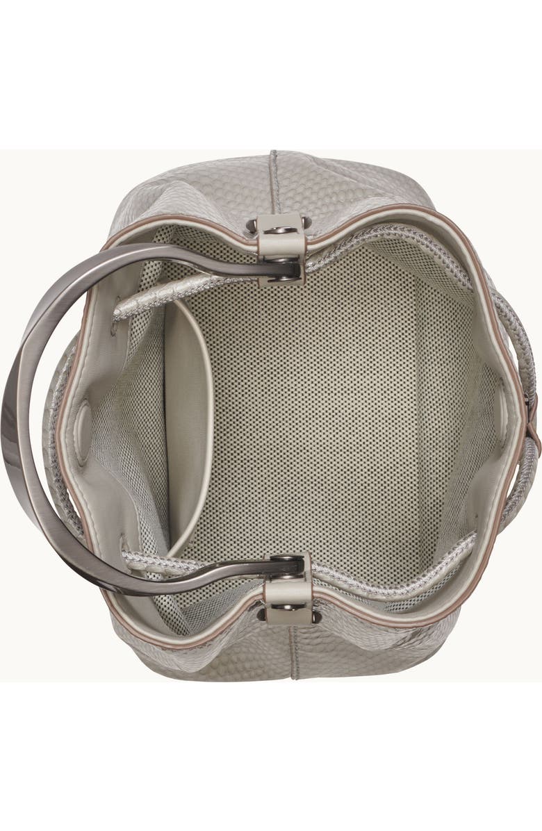 Donna Karan New York Lawrence Snake Bucket, Alternate, color, Zinc