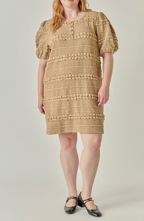 Smocked Minidress