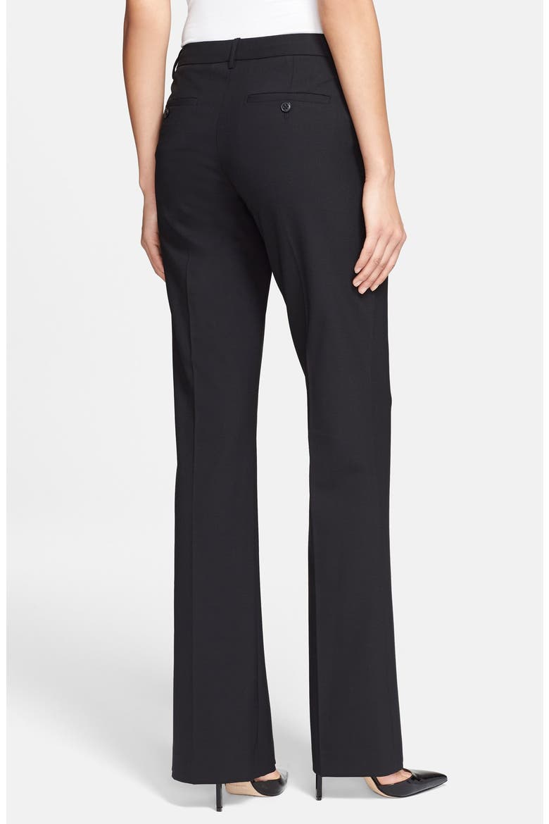 'Emery 2' Stretch Pants, Alternate, color, BLACK