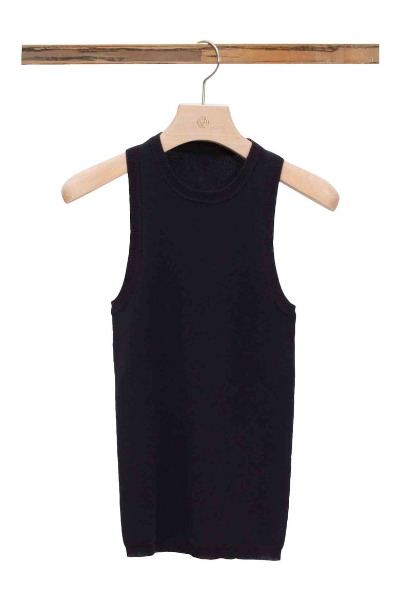 Crepe Tank, Main, color, MIDNIGHT