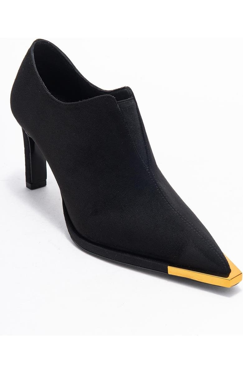 Prologue Shoes Niva Pointed Toe Pump, Main, color, Black Suede