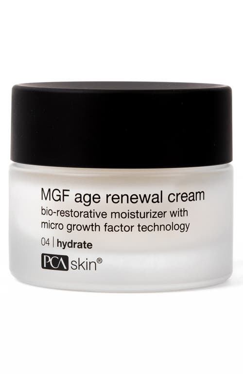 Pca Skin Mgf Age Renewal Cream In Transparent