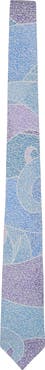 Lords of Harlech Grain Paisley Womens Printed Tie