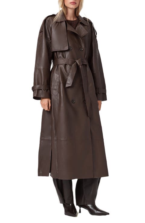 Reed Leather Trench