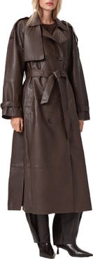 AllSaints Reed Leather Trench
