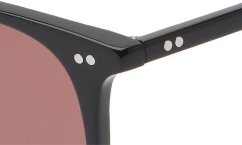 Diff Maxwell 51mm Gradient Polarized Round Sunglasses In Brown